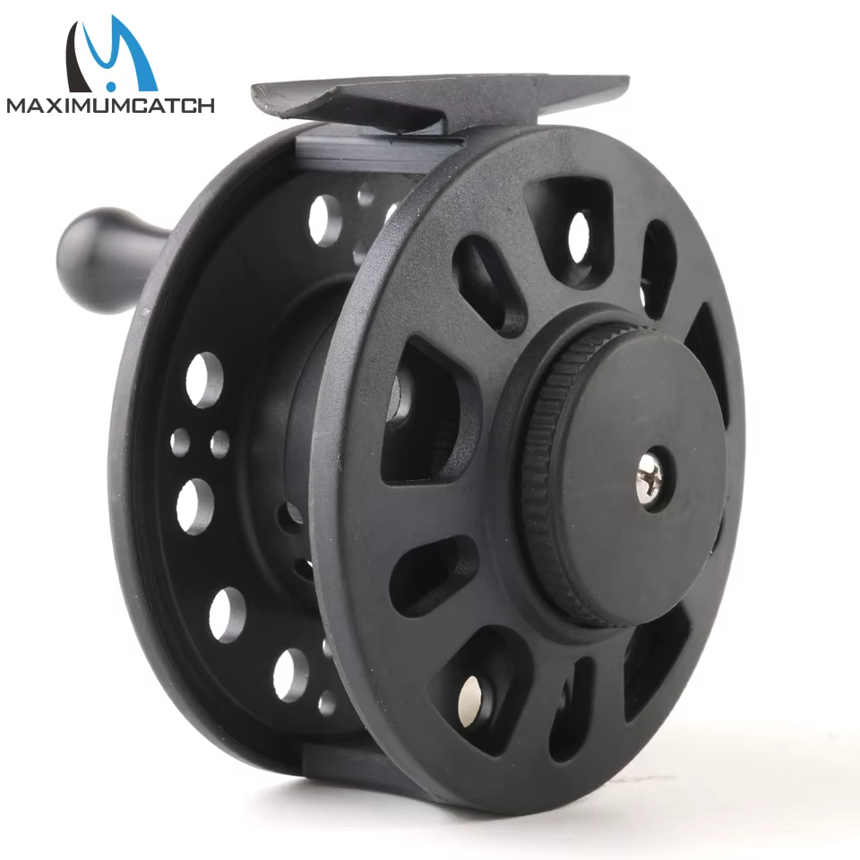 Maximumcatch Carrete de mosca 5-8WT plástico ambidiestro - imagen 3
