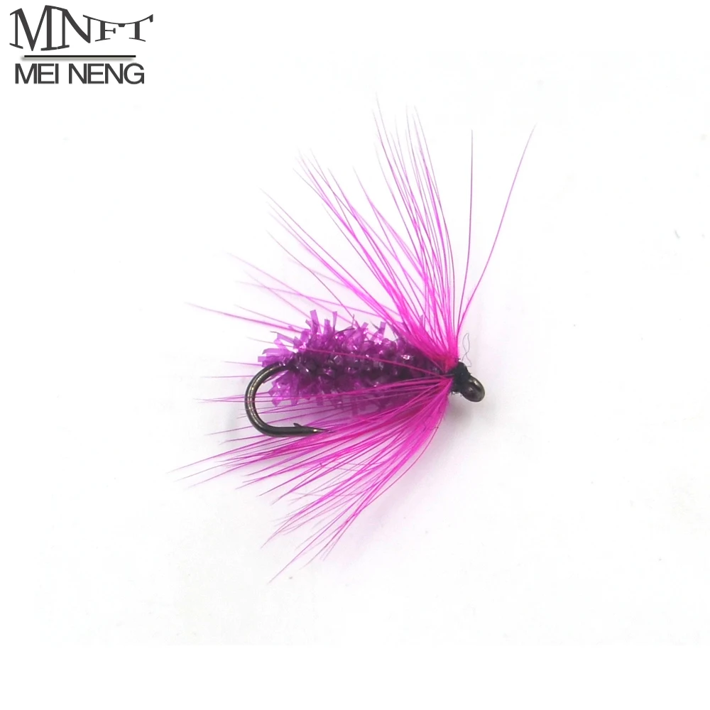 MNFT Streamer Caterpillar Púrpura para Trucha – Pesca con Mosca - imagen 5
