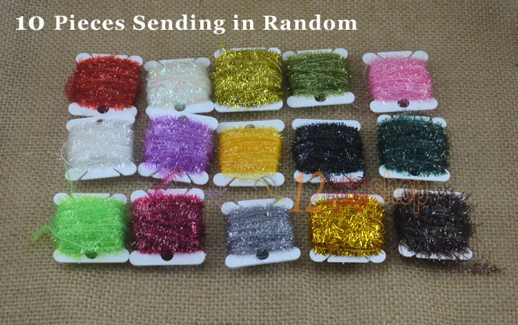 Juego completo de 10 colores de chenilla flash MNFT