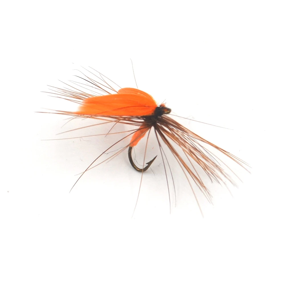 MNFT Orange Fairy – Mosca Seca para Trucha en Agua Dulce - imagen 5