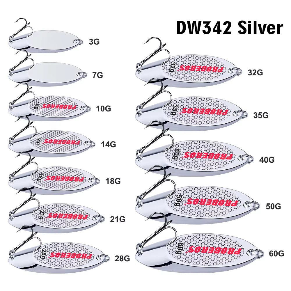 PROBEROS Cucharas de Metal Spinning Marino – Señuelos para Pesca - imagen 3