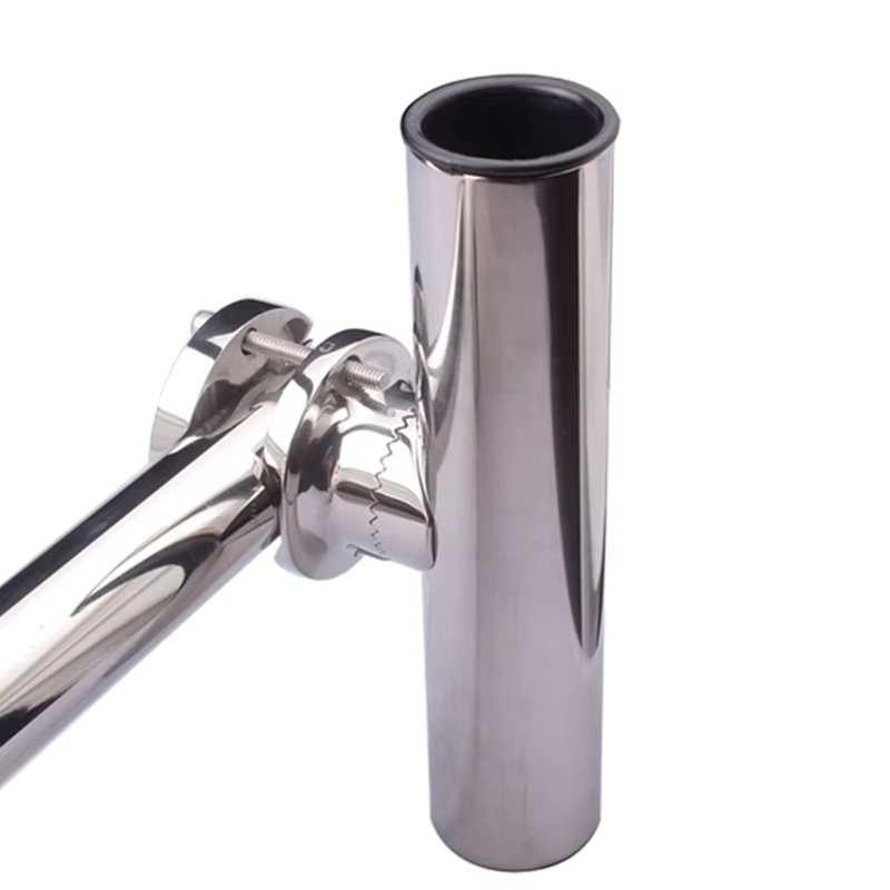 Abrazadera extragrande acero inoxidable para barra de barco pesca - imagen 4