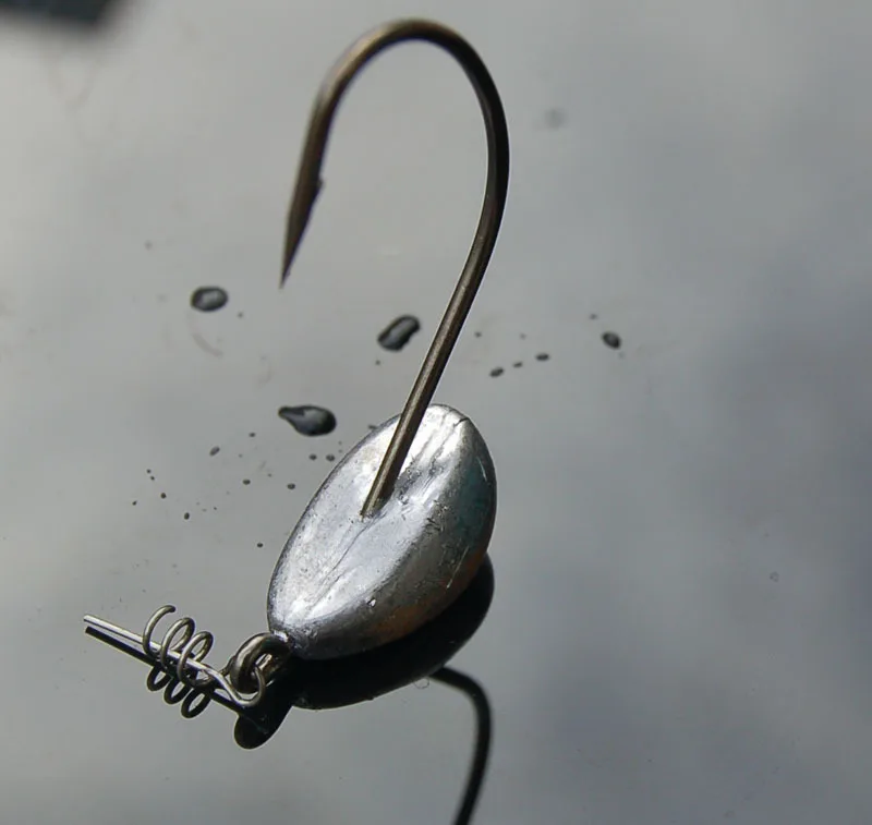 Anzuelo Jig Head 3,5-21g para lubina – Cebo suave - imagen 2