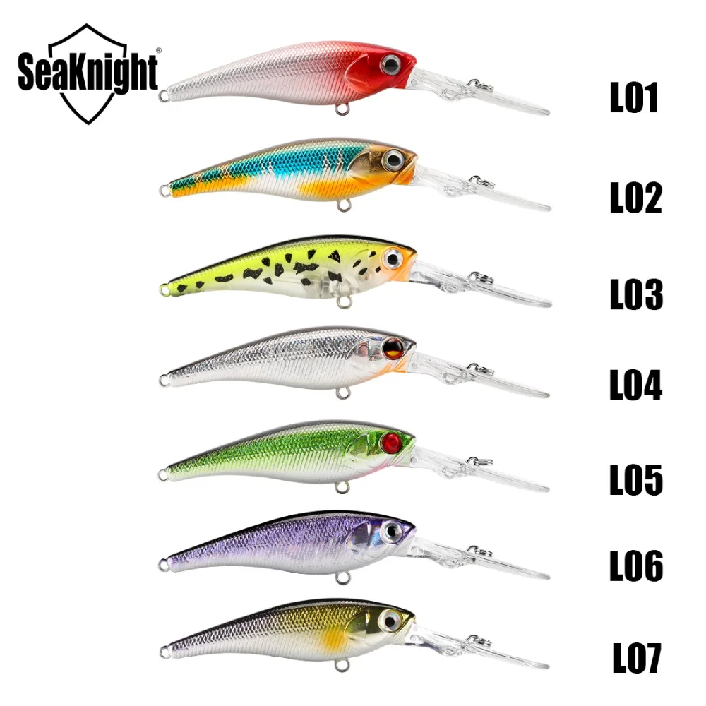 SeaKnight SK006 Minnow flotante – Wobbler para pesca de carpa - imagen 3