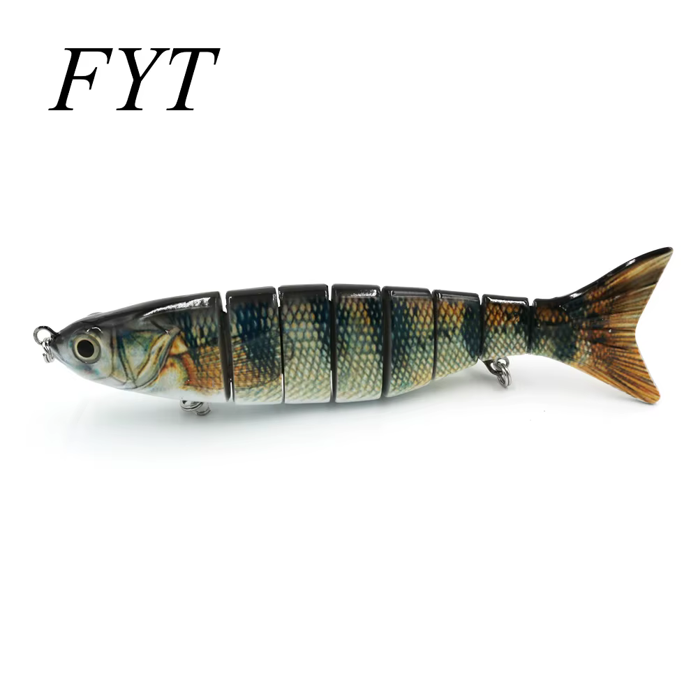 Señuelo Swimbait Crankbait articulado con anzuelos - imagen 4