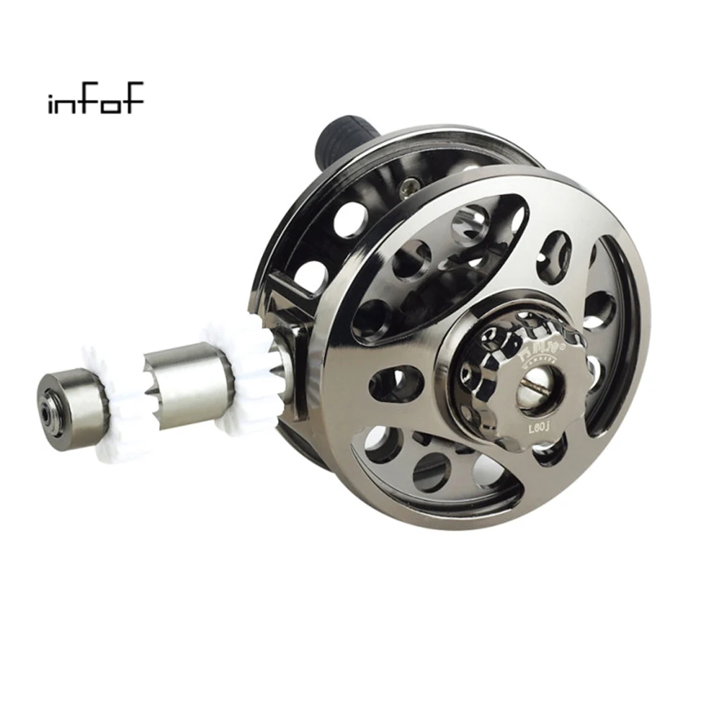 Carrete de pesca a mosca INFOF de aluminio 1:1 - imagen 5