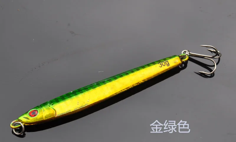Jig metálico 30g colores disponibles pesca