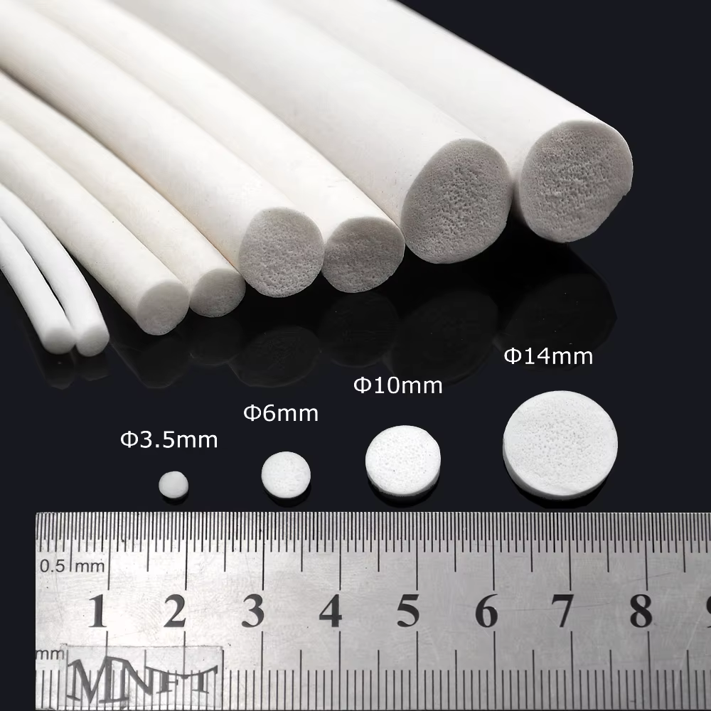 Tiras de espuma elástica MNFT – Blanco para montaje de moscas - imagen 3