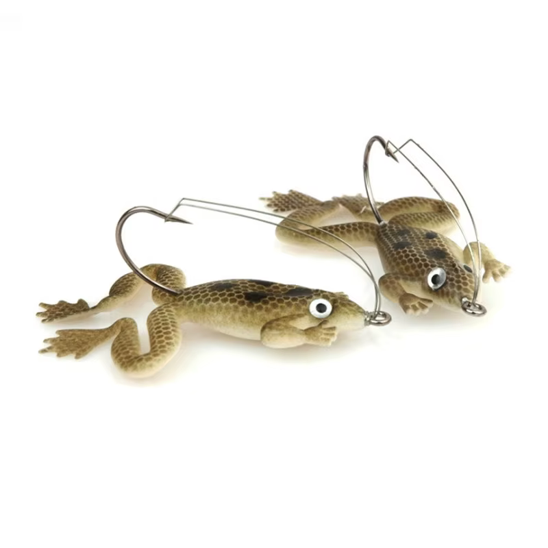 Señuelo de rana Frog 6cm 5,2g – Vinilo con anzuelo para black bass - imagen 5