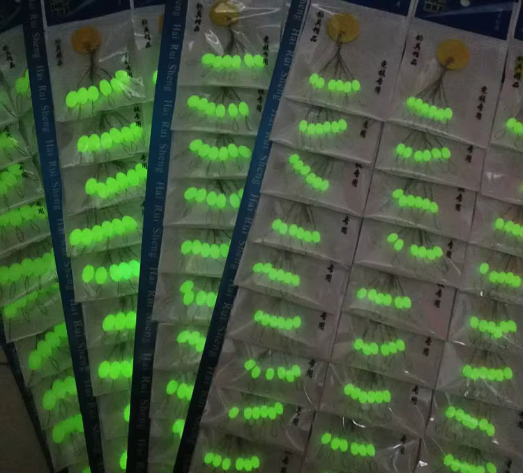 Siete Estrellas Flotador Ovalado Luminoso – Frijol para pesca - imagen 3