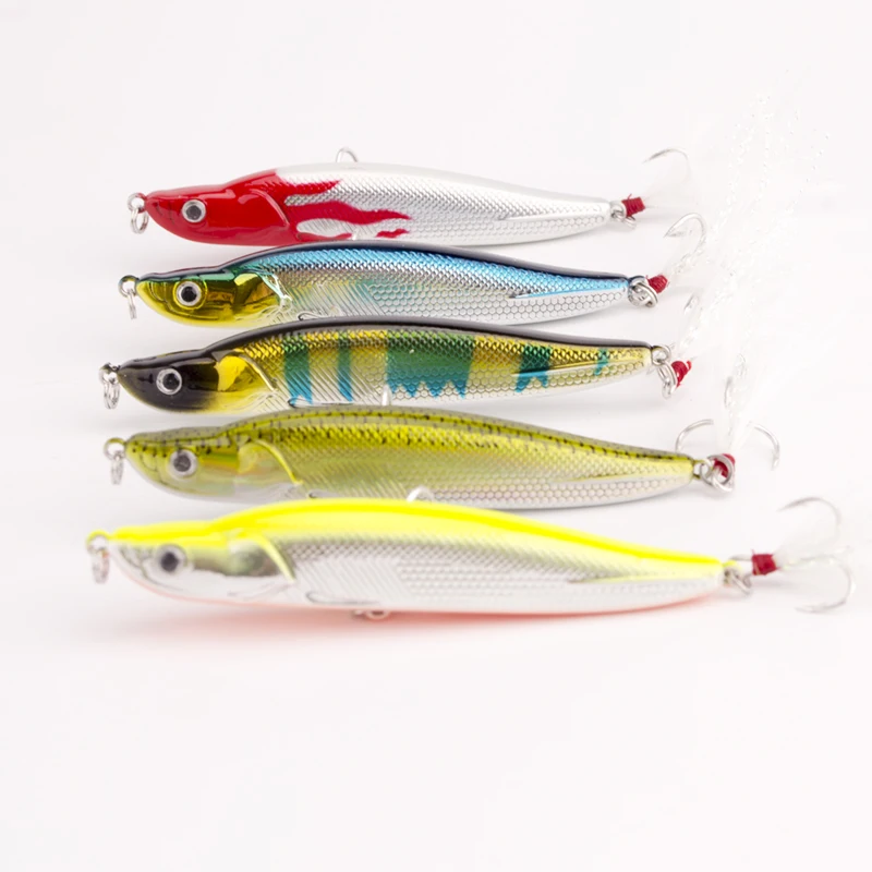 Señuelo lápiz hundimiento para lubina 8 cm, 10 g - agua salada - imagen 5