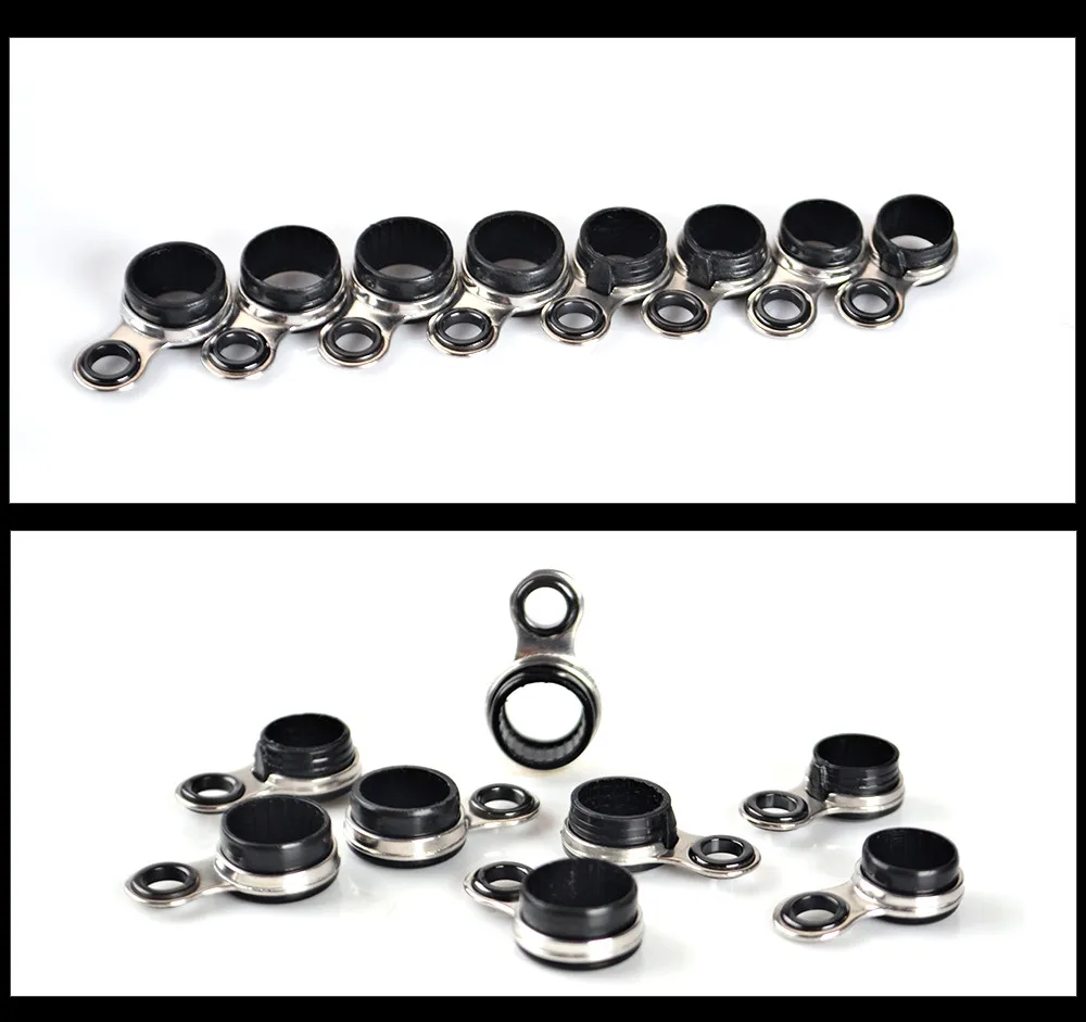 Las 5 piezas del kit NGB sobre fondo neutro