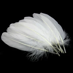 MNFT Pluma del ganso blanco para mosca – material de atado