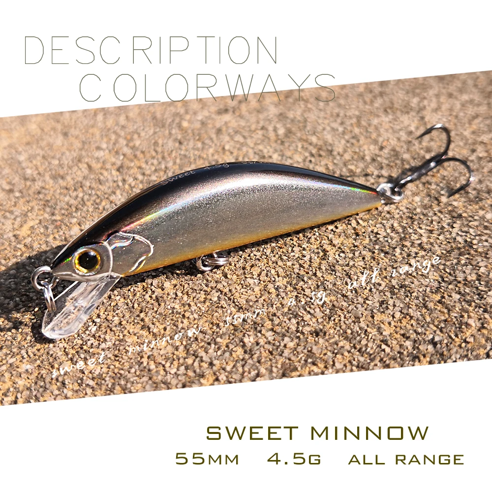 Castfanatic Sweet55 Señuelo hundimiento – Crankbait para trucha - imagen 5
