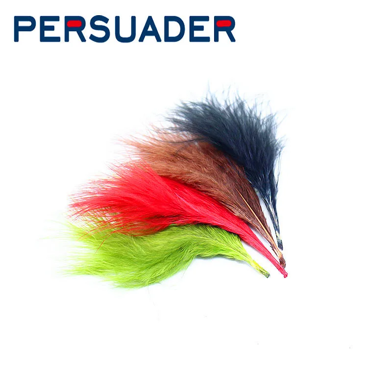 Plumas de marabú para atado de moscas Woolly Bugger – Pavo - imagen 5