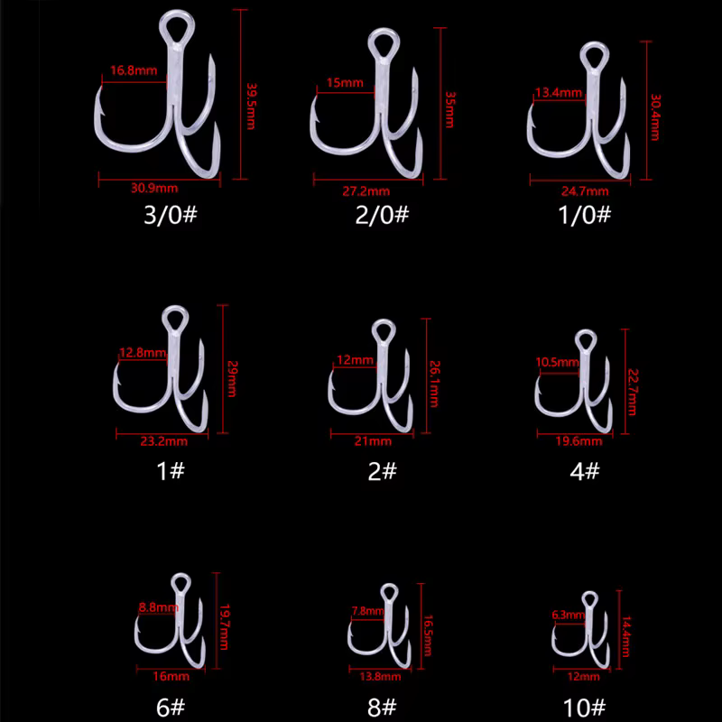 Balleo Anzuelo CP Point 1/0-3/0 para atún con ranura en T invertida - imagen 2