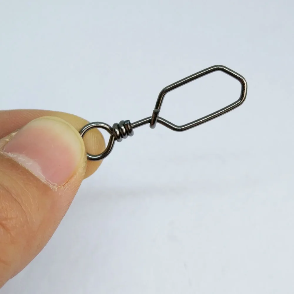 Broches de acero inoxidable para señuelos – Conector de pesca - imagen 5