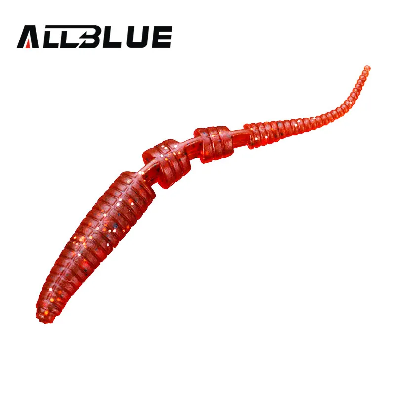 ALLBLUE Vinilos 80mm para pesca spinning – Señuelos flexibles