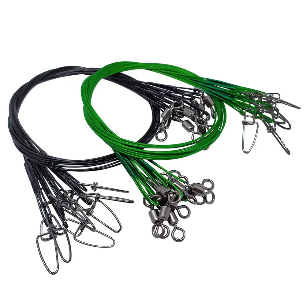 Cable de acero antimordedura para pesca con conector resistente - imagen 3