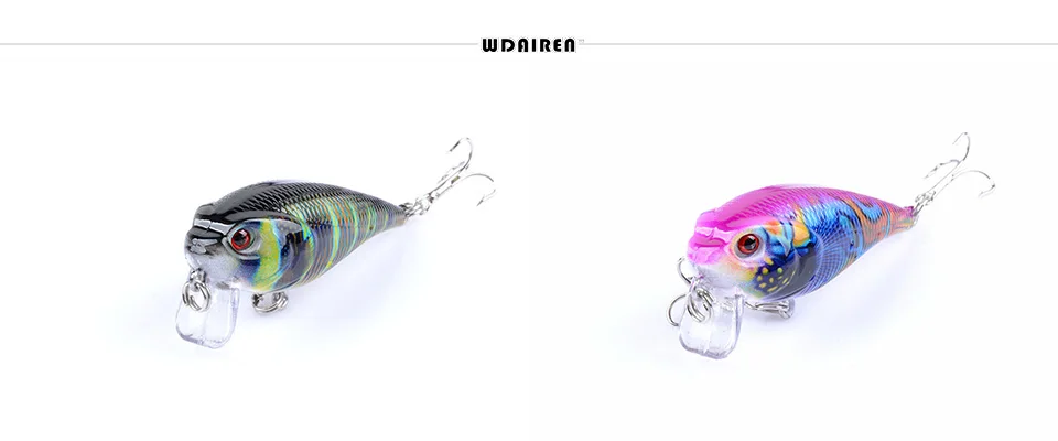 Colores disponibles del señuelo crankbait