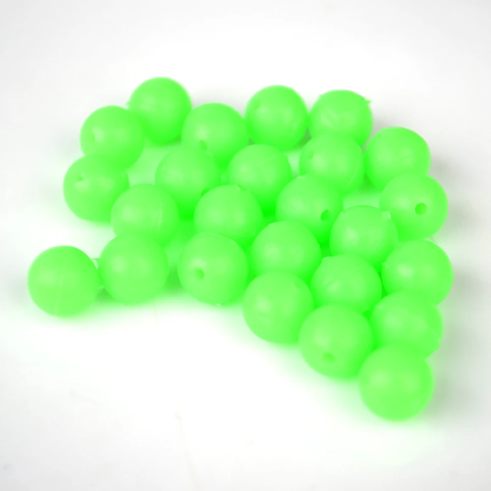 Perlas de pesca redondas NGB de plástico y goma para carpa - imagen 4