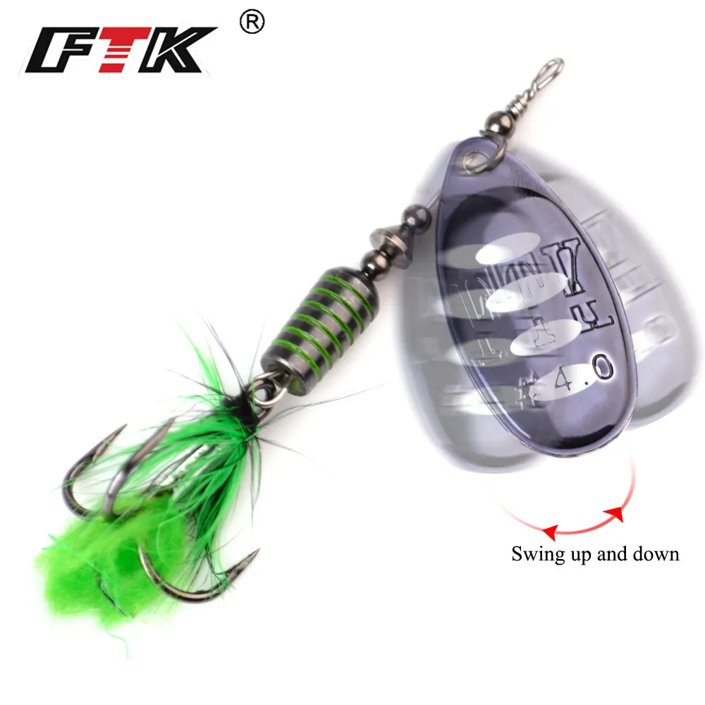 Spinner FTK – Señuelo giratorio para pesca - imagen 2
