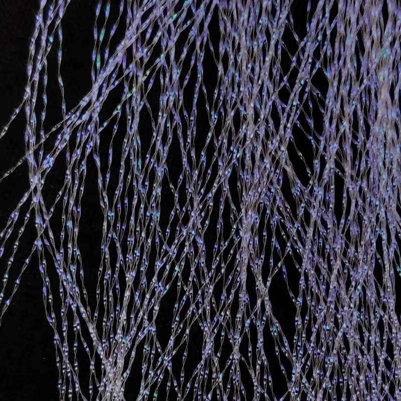 Material holográfico JK Oropel Flashabou – Para señuelos de pesca marina - imagen 4