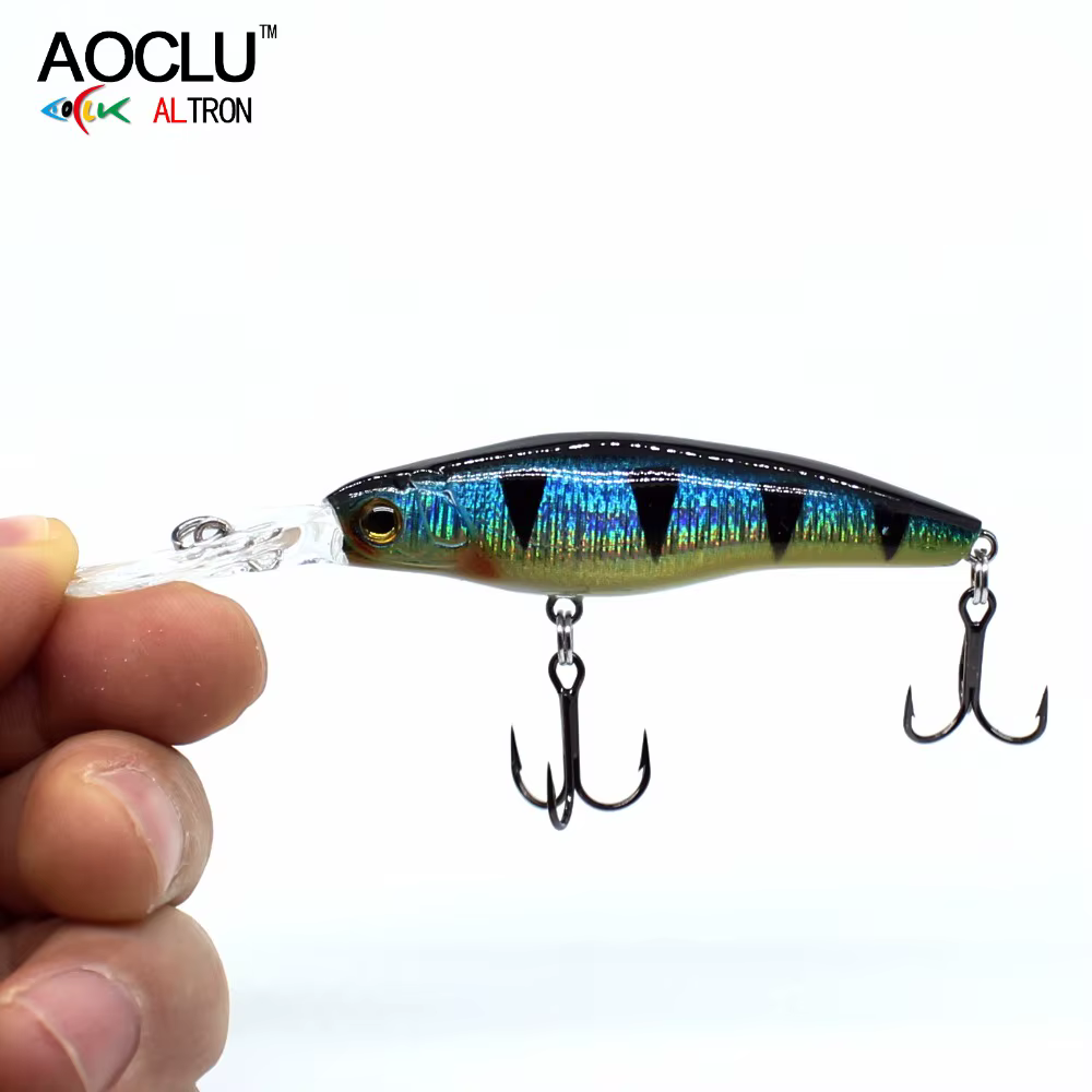 Sábalo Flotante Manivela Minnow 60mm 5,5g – Lubina - imagen 3