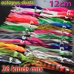Faldas de pulpo vinilo para pesca – Cebo blando colores variados