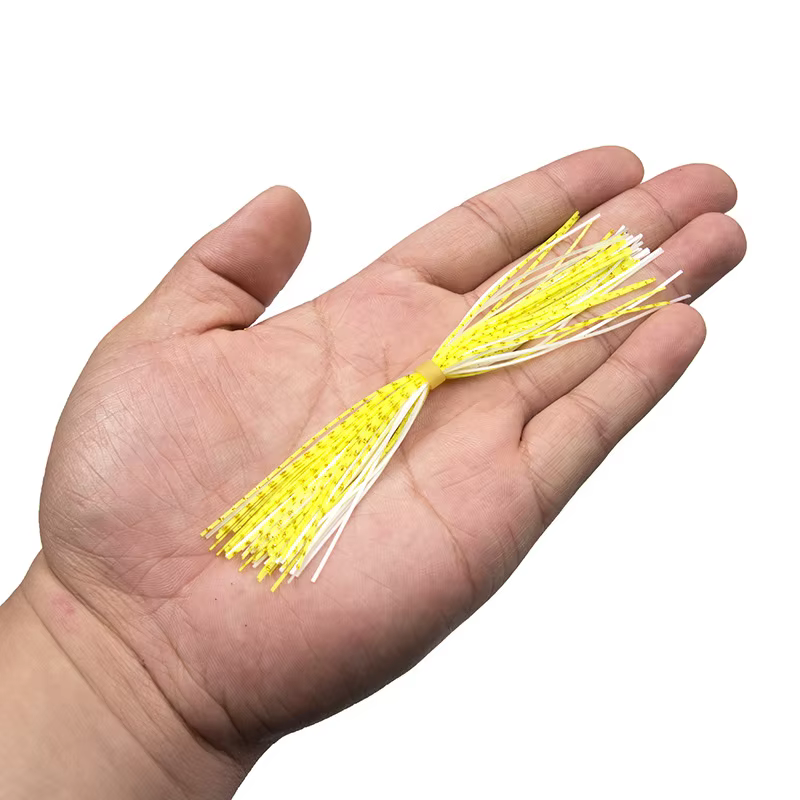 Faldas de silicona para spinnerbait – Recambio señuelo giratorio - imagen 4