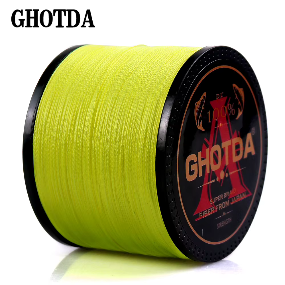 GHOTDA Línea Trenzada PE – 4 colores alta resistencia agua salada - imagen 5