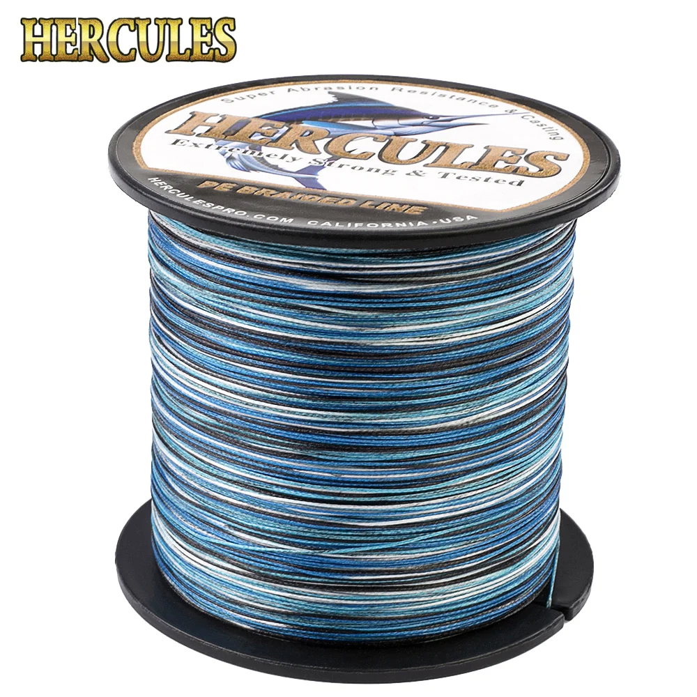 Hilo trenzado Hercules Camo 8 hebras PE para pesca agua salada - imagen 2