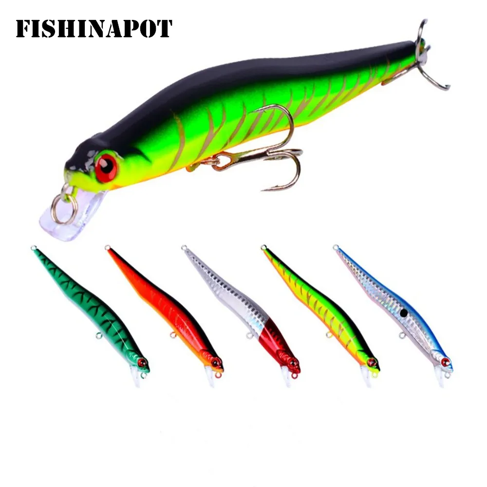 Cebos duros 3D tipo crankbait para lucio y carpa 10g 12cm - imagen 2