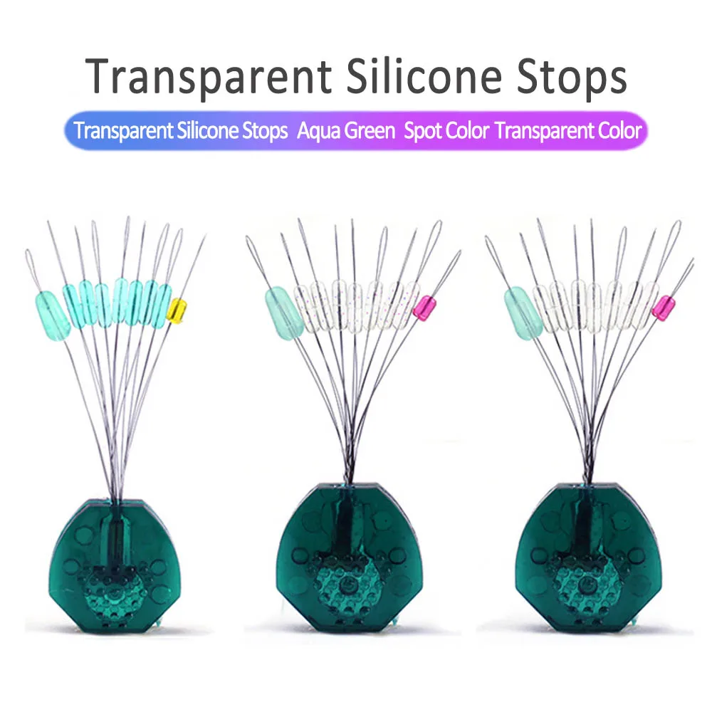 Set de accesorios para aparejos de pesca de silicona