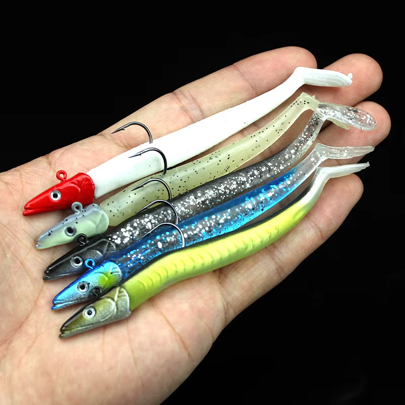 Vinilo Jig Head 11cm 10g – Señuelo realista para agua dulce y salada - imagen 4