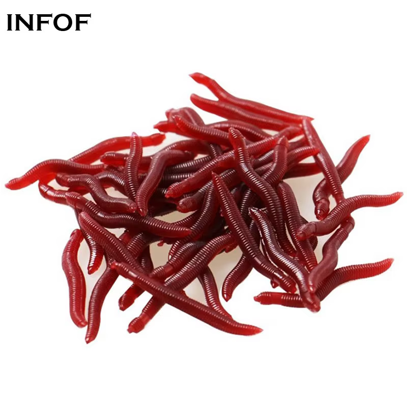 Infish Finesse Worm – Vinilos para Lubina y Carpa - imagen 4