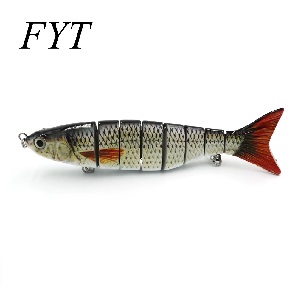 Señuelo Swimbait Crankbait articulado con anzuelos - imagen 2