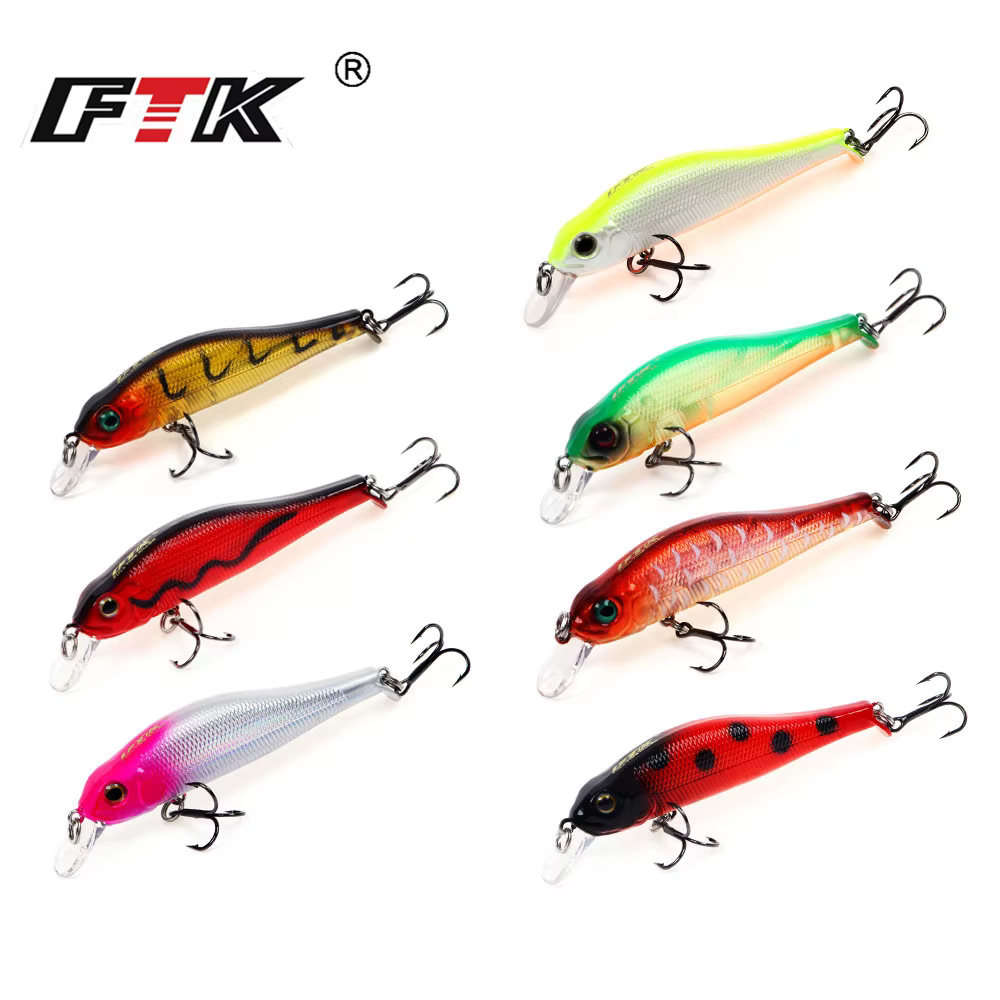 FTK Minnow 80mm – Señuelo hundimiento para lubina y lucio - imagen 2