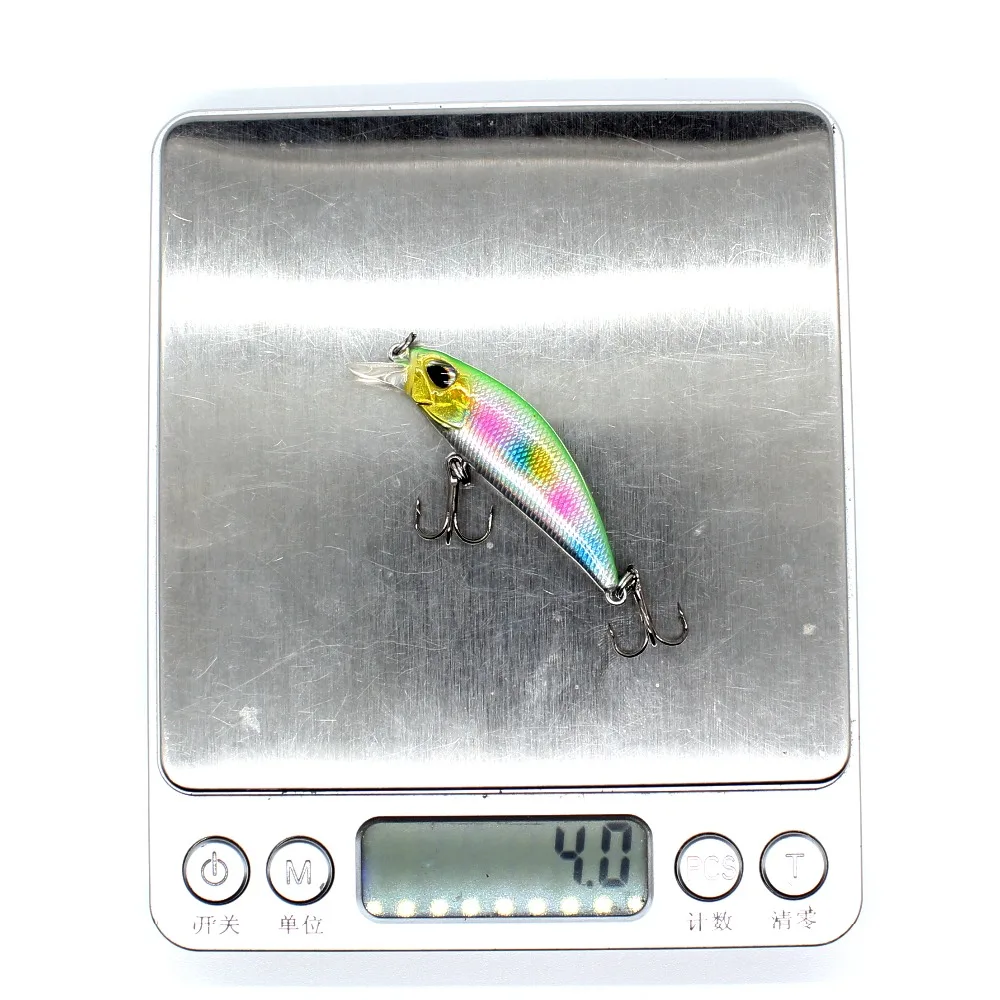 AOCLU Jerkbait 45mm 4g - Wobbler de hundimiento para truchas - imagen 3
