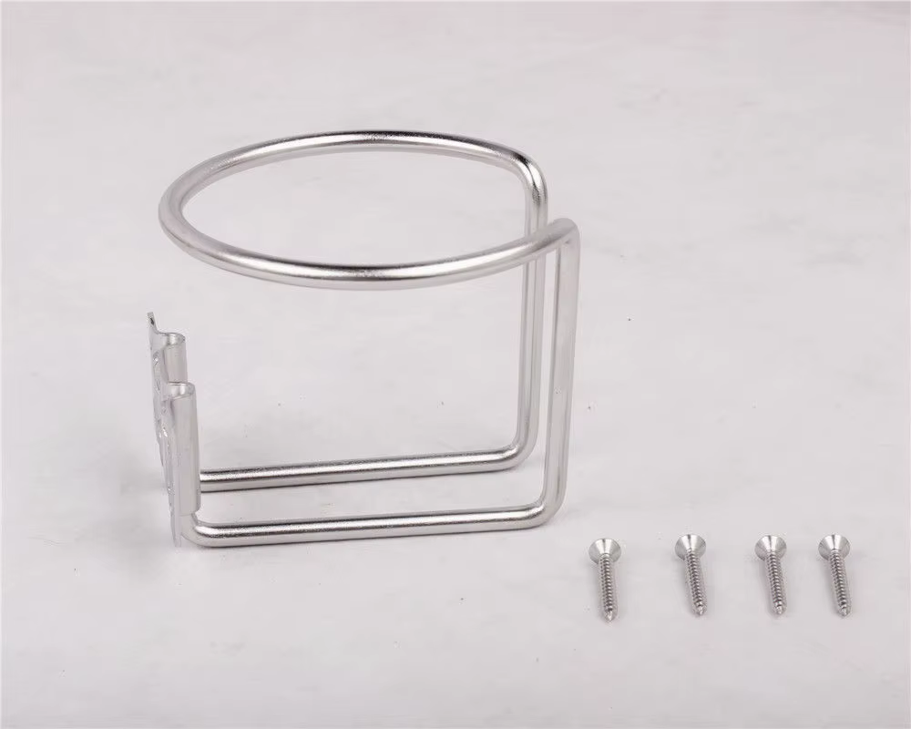 Sóporte para vasos barco acero inoxidable yate marino con tornillos - imagen 3