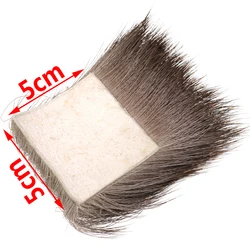 Bimoo parches pelo de ciervo natural - material atar moscas Caddis