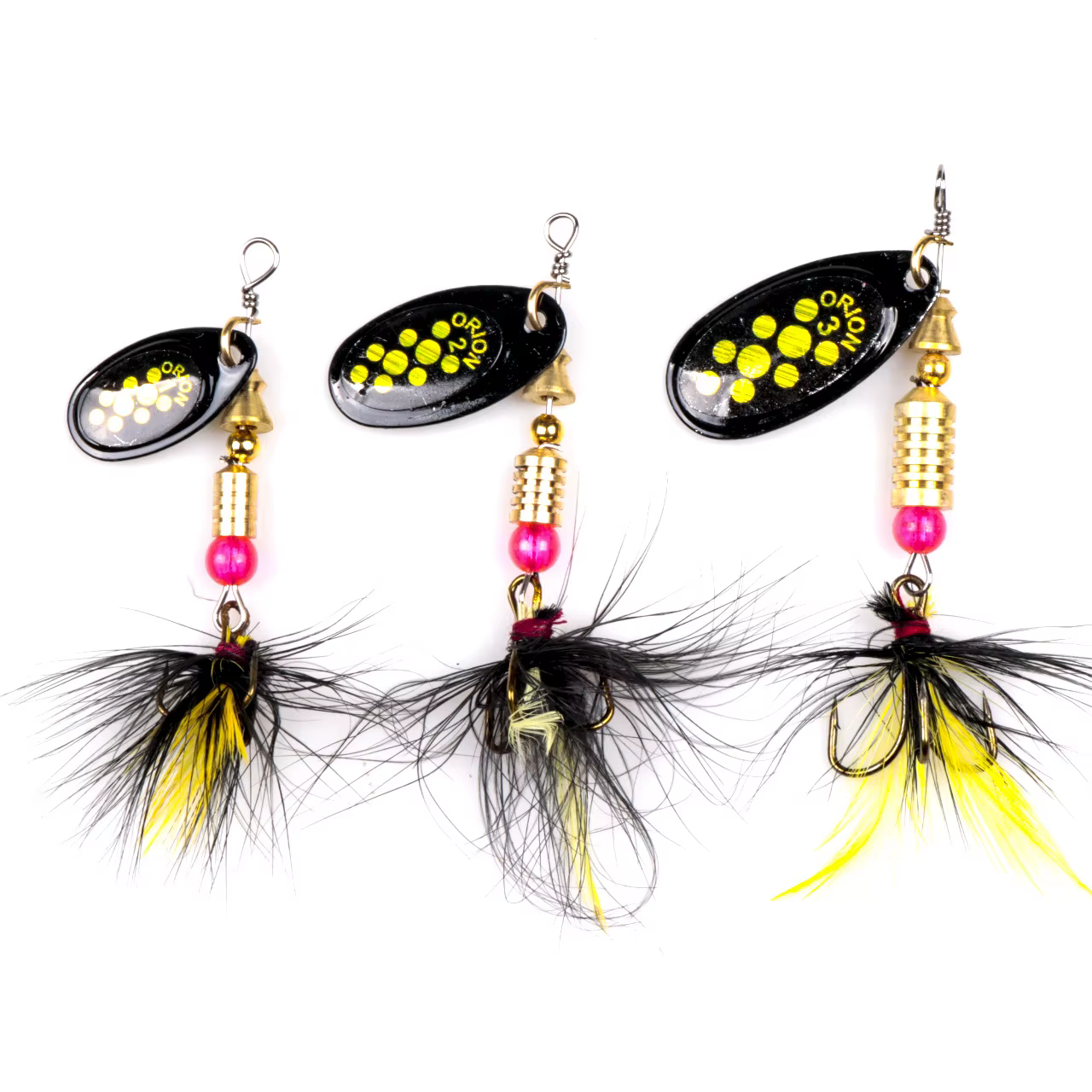 Crankbait giratorio metálico con anzuelo triple - imagen 3