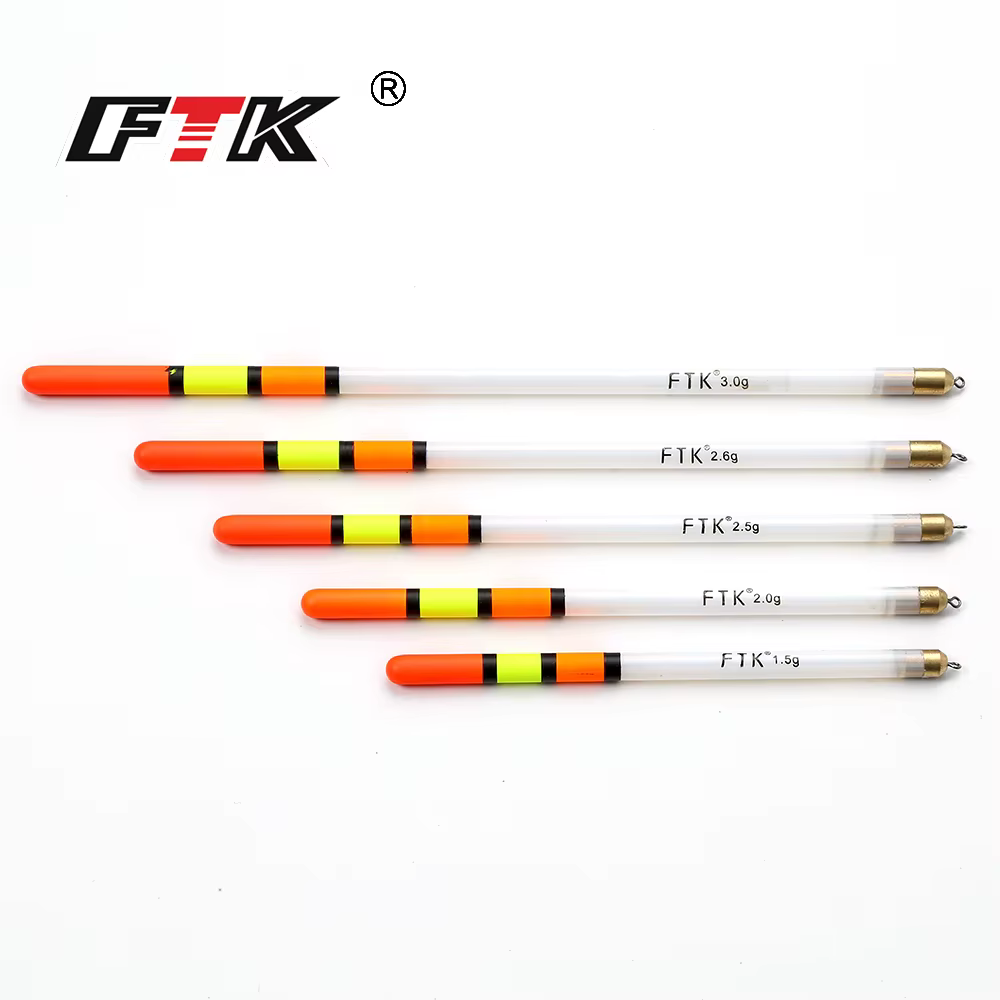 FTK Flotadores para Carpa Transparentes en Tubo de Pesca de Fondo - imagen 4