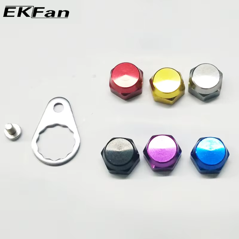 EKFan Tornillo de Manivela para Carrete – Compatible Daiwa ABU