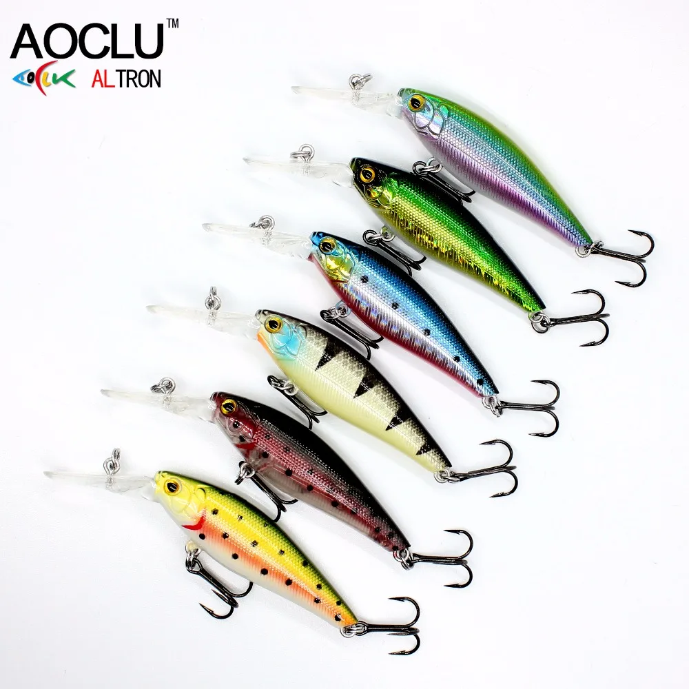 AOCLU Jerkbait lubina flotante para trucha - imagen 5