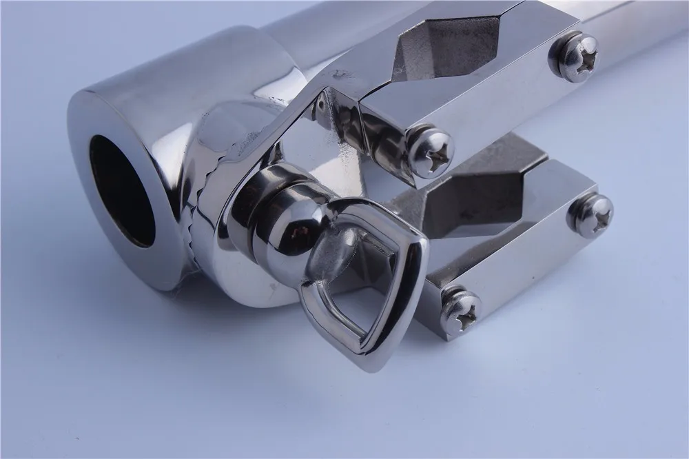 Soporte marino 360° en acero inoxidable 316