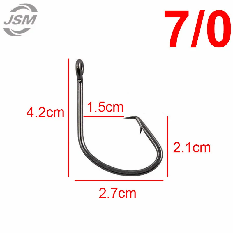 JSM 7381 Anzuelos de Acero Alto Carbono – Set con Caja - imagen 2