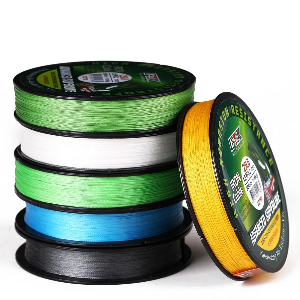 Sedal trenzado FTK 4 hebras – Multifilamento PE para pesca - imagen 2
