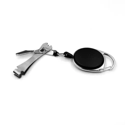MNFT Herramienta 3 en 1 Fly Fishing – Cortadora, Pinza y Retractor