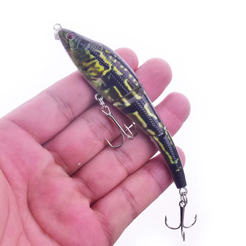 Swimbait articulado 3 segmentos 95mm – Lubina - imagen 2